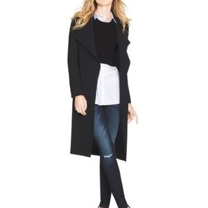 White House Black Market Long Sleeve Soft Trench